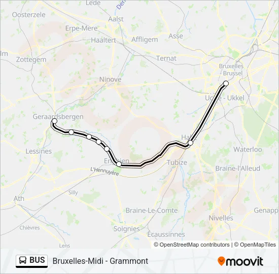 BUS Line Map