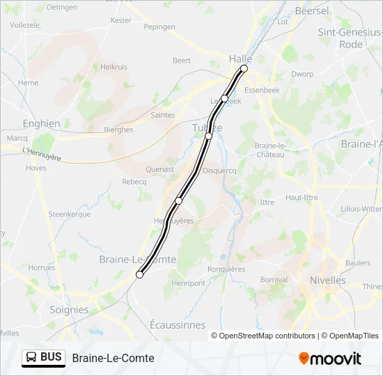 BUS Line Map