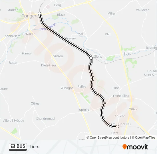 BUS Line Map