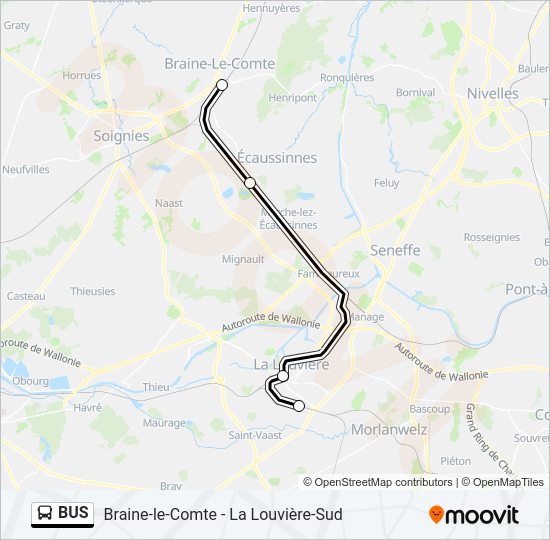 BUS Line Map