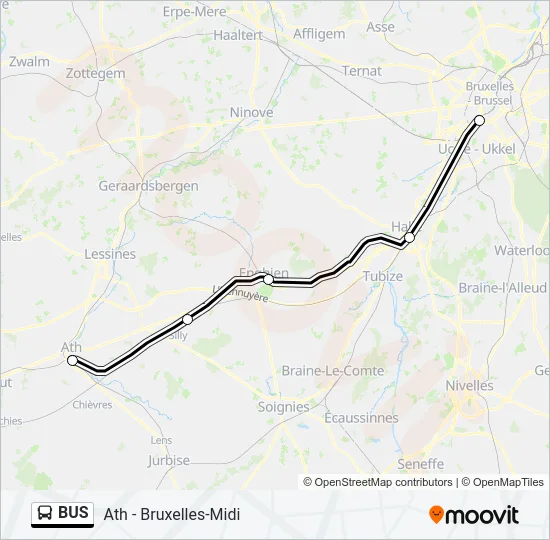 BUS Line Map