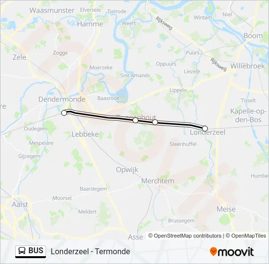BUS Line Map