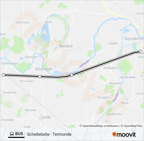 BUS Line Map