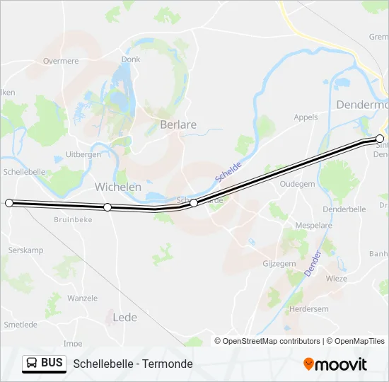BUS Line Map
