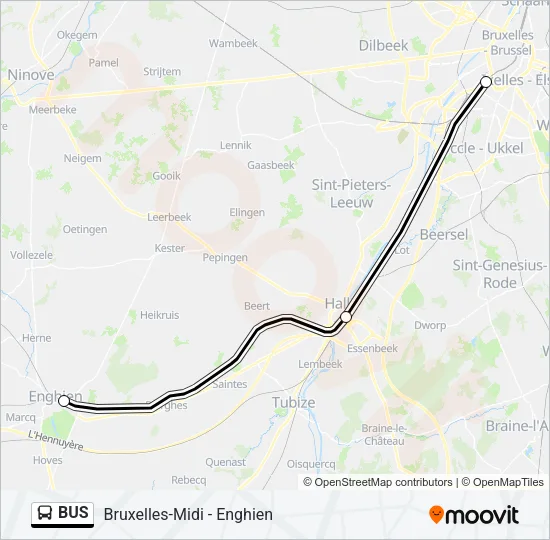 BUS Line Map