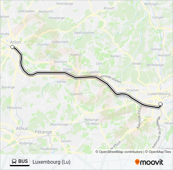 BUS Line Map