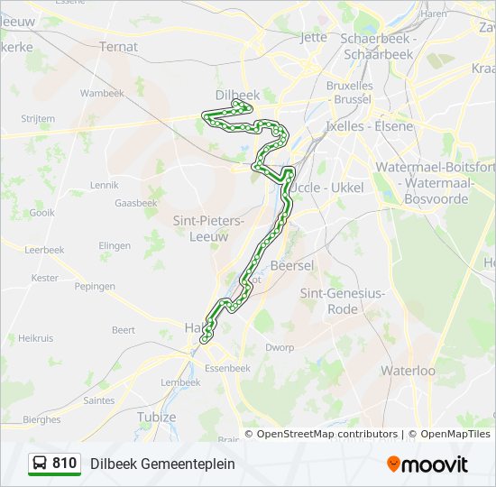 Route: Schedules, Stops & Maps - Dilbeek (Updated)
