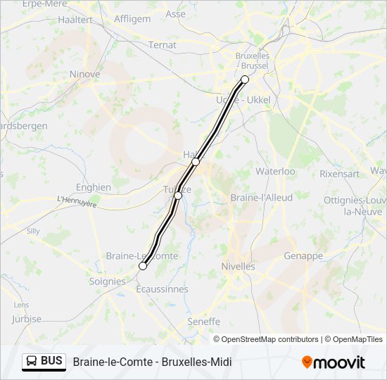 BUS Line Map