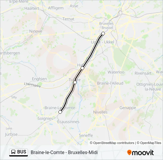 BUS Line Map