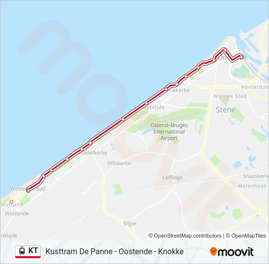 KT Light Rail Line Map