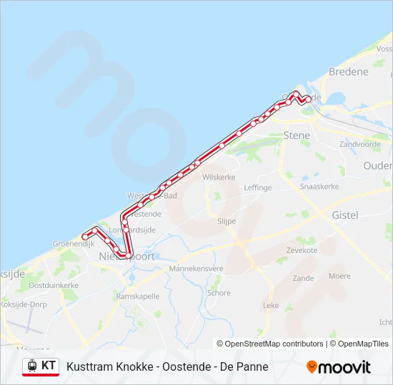 KT Light Rail Line Map