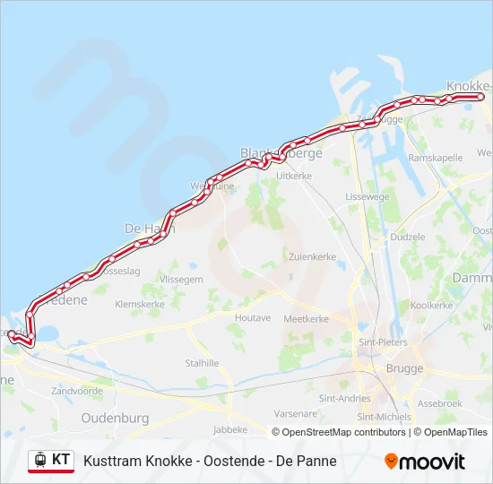 KT Light Rail Line Map