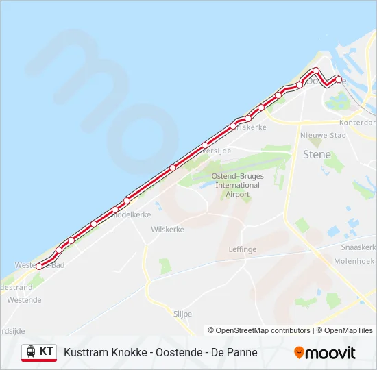 KT Light Rail Line Map
