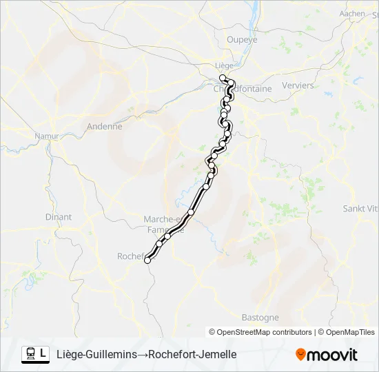 L Train Line Map