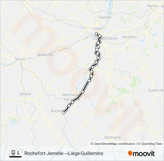 L Train Line Map