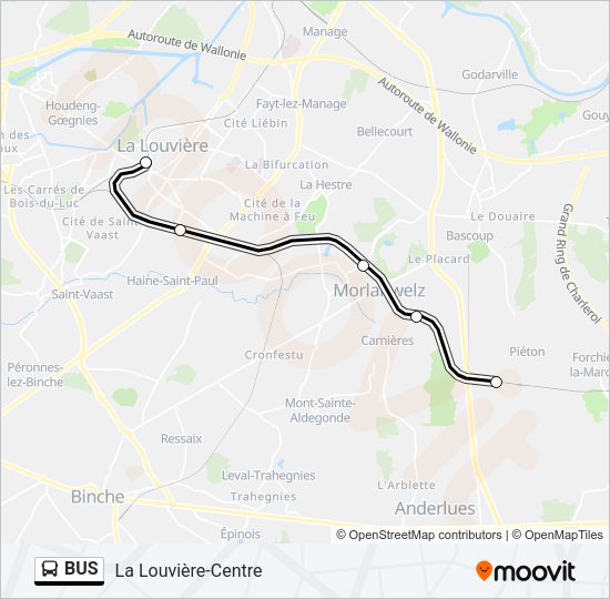 BUS Line Map