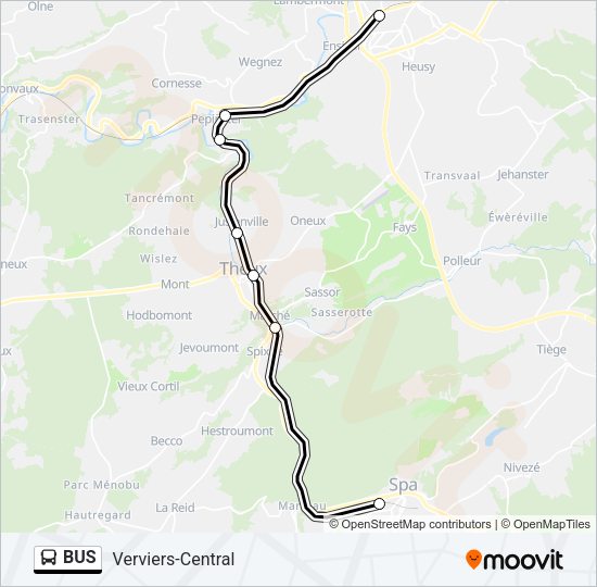 BUS Line Map