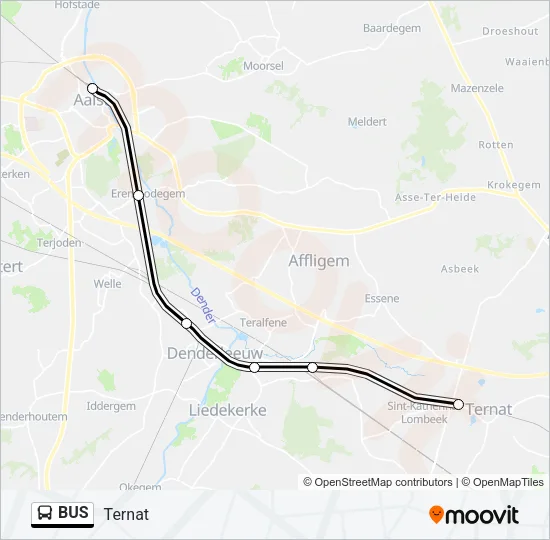 BUS Line Map