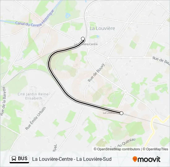 BUS Line Map