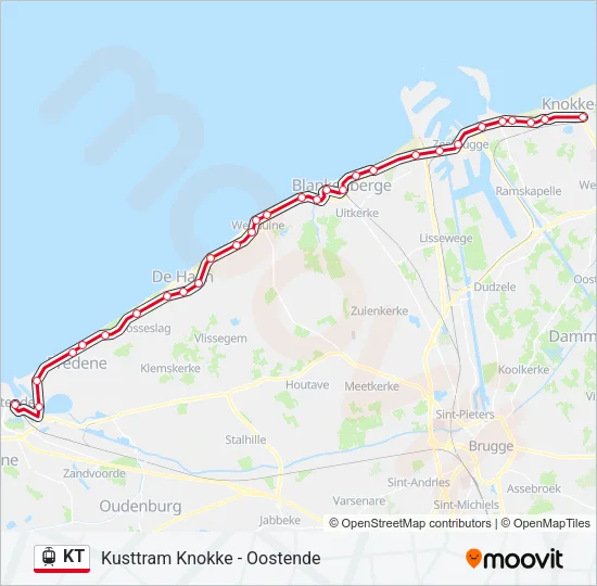 KT Light Rail Line Map
