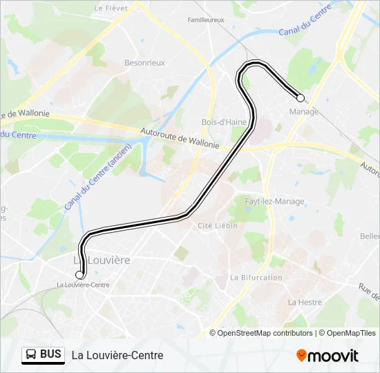BUS Line Map