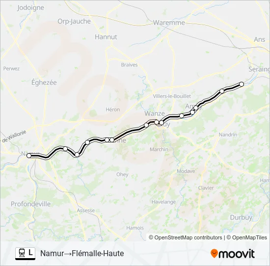 L Train Line Map