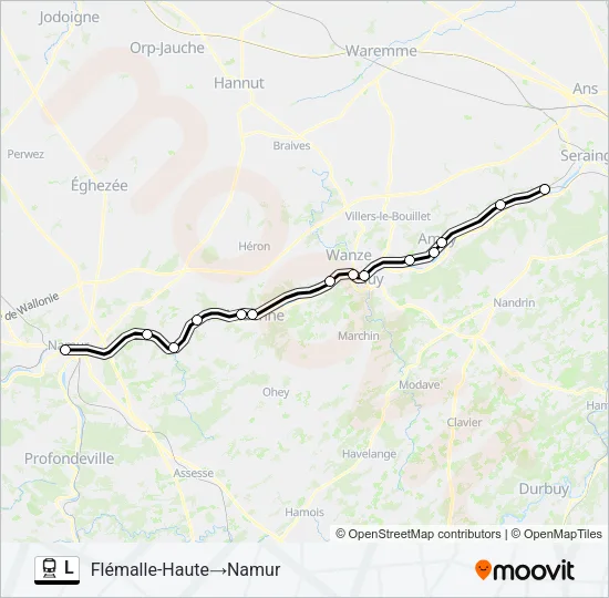 L Train Line Map