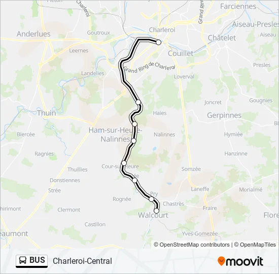 BUS Line Map