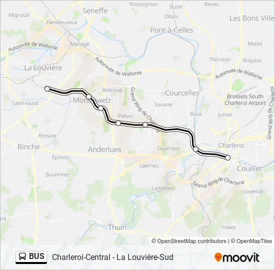 BUS Line Map