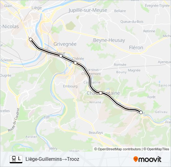 L Train Line Map