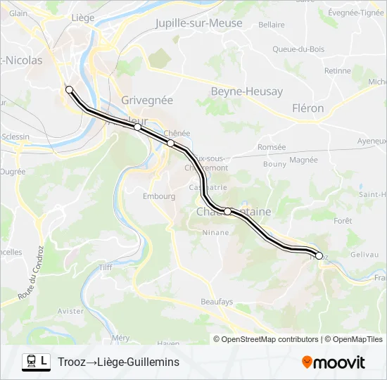 L Train Line Map