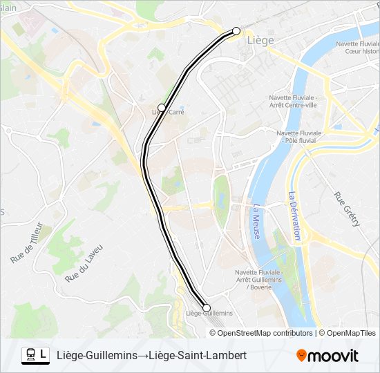 L Train Line Map