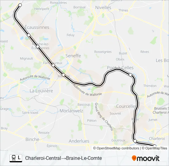 L Train Line Map