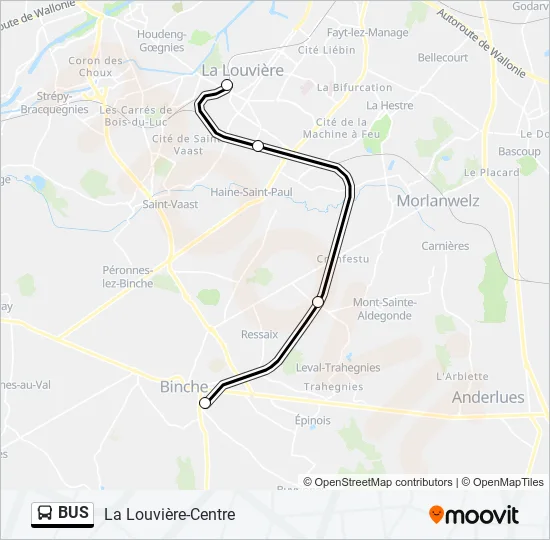 BUS Line Map