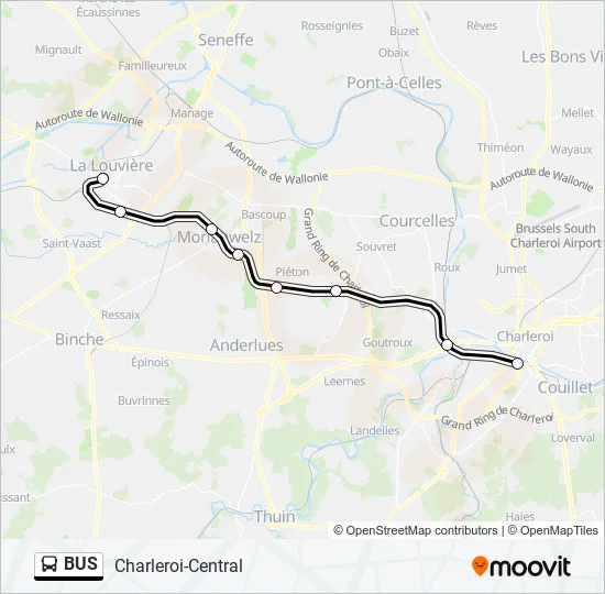 BUS Line Map