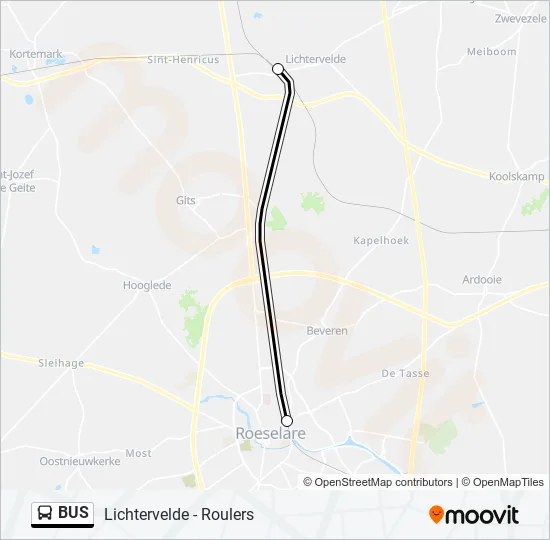 BUS Line Map