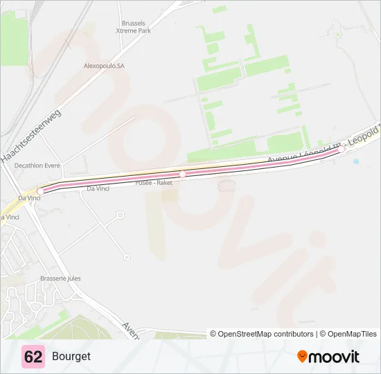 62 Light Rail Line Map