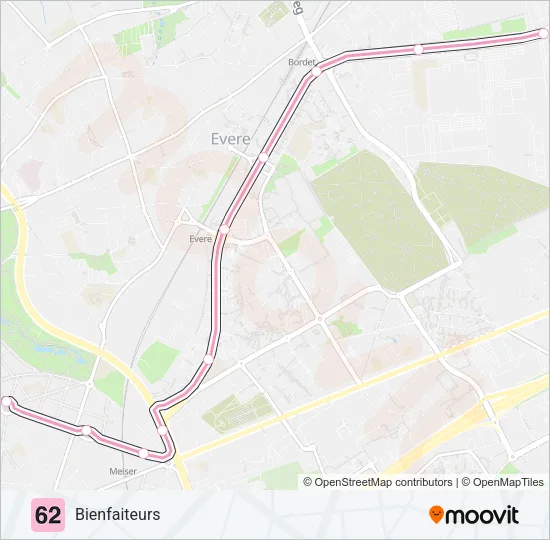 62 Light Rail Line Map