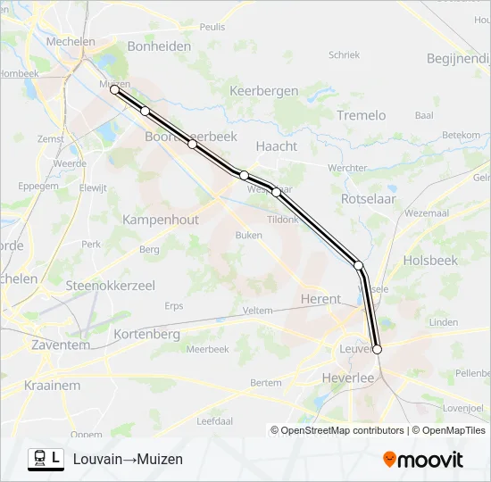 L Train Line Map