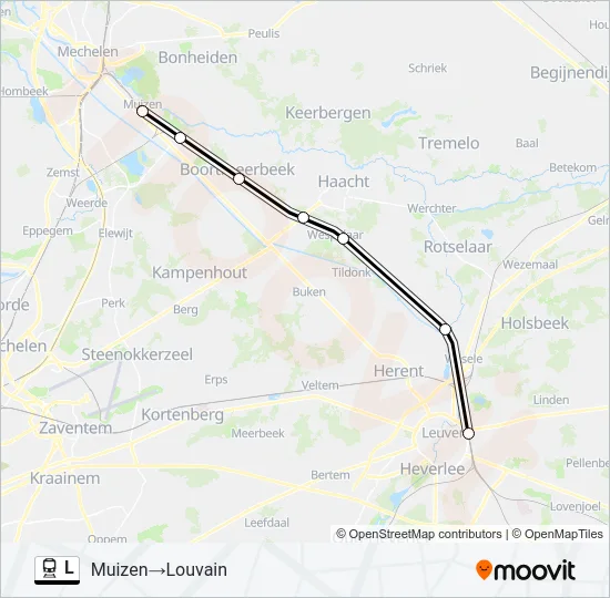 L Train Line Map