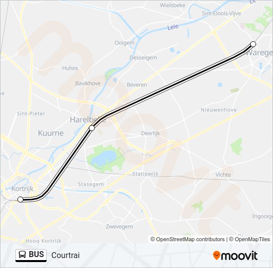 BUS Line Map