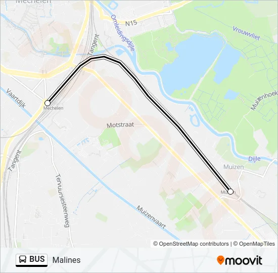 BUS Line Map