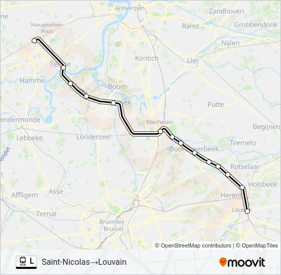 L Train Line Map