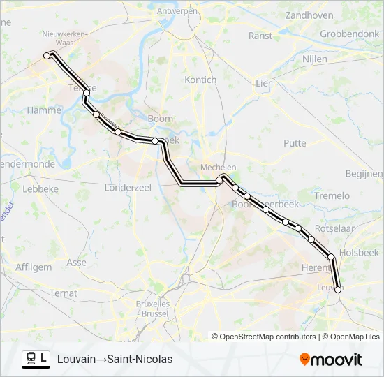 L Train Line Map