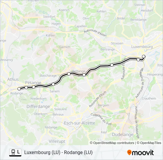 L Train Line Map