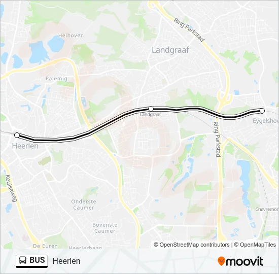 BUS Line Map