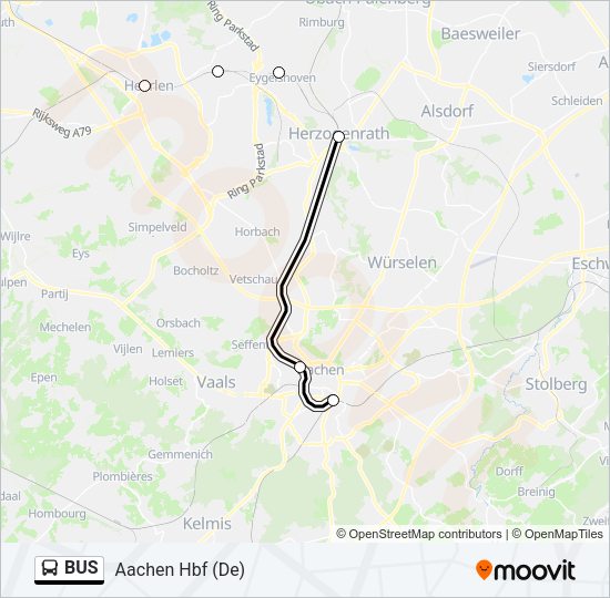 BUS Line Map