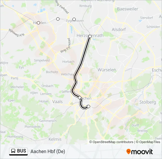 BUS Line Map