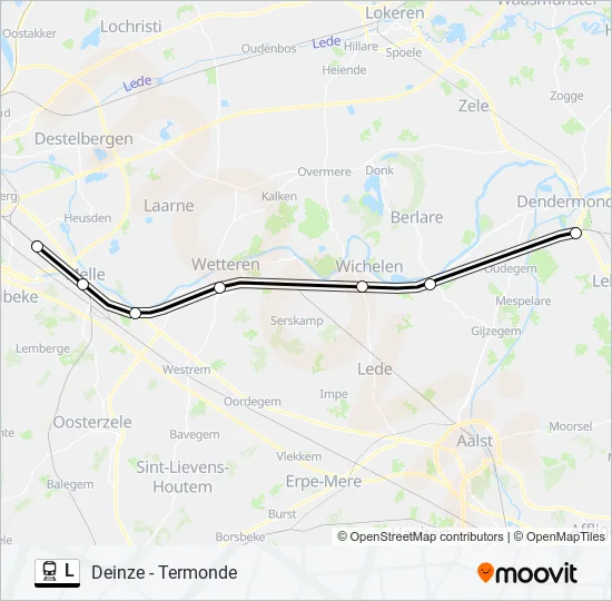 L Train Line Map