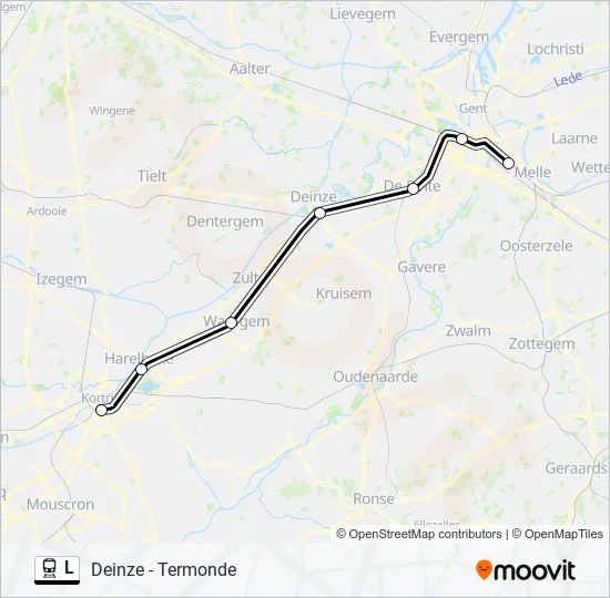 L Train Line Map